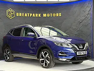 Used 2017 Nissan Qashqai Tekna Blue - Interior and Exterior details 3