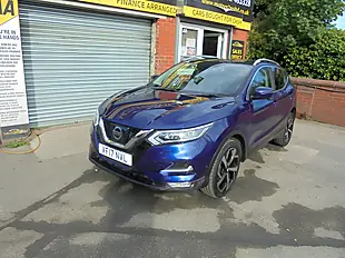 Used 2017 Nissan Qashqai Tekna Blue - Interior and Exterior details 2