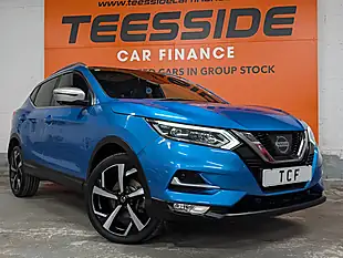 Used 2017 Nissan Qashqai Tekna+ Blue - Interior and Exterior details 3