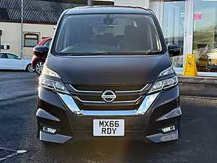 Used 2017 Nissan Serena Highway Star Propilot Edition Black - Interior and Exterior details 7