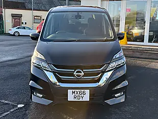 Used 2017 Nissan Serena Highway Star Propilot Edition Black - Interior and Exterior details 8