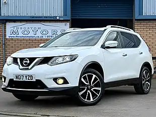 Used 2017 Nissan X-Trail Tekna White - Interior and Exterior details 2