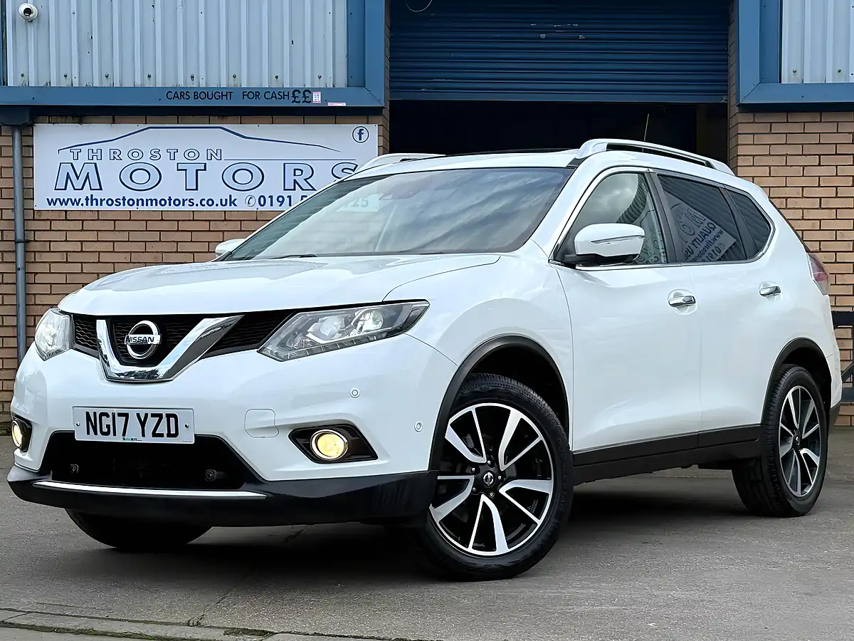 Used 2017 Nissan X-Trail Tekna White - Interior and Exterior details 2