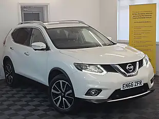 Used 2017 Nissan X-Trail Tekna White - Interior and Exterior details 3
