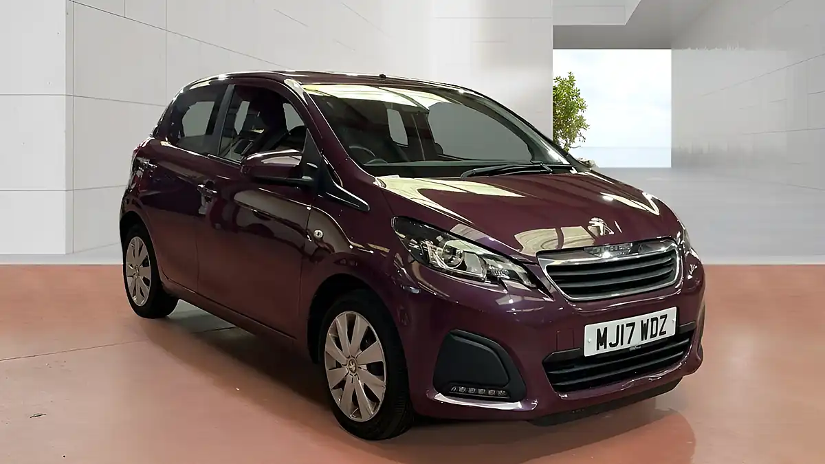 Used 2017 Peugeot 108 Active Purple - Front View