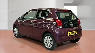 Used 2017 Peugeot 108 Active Purple - Interior and Exterior details 4