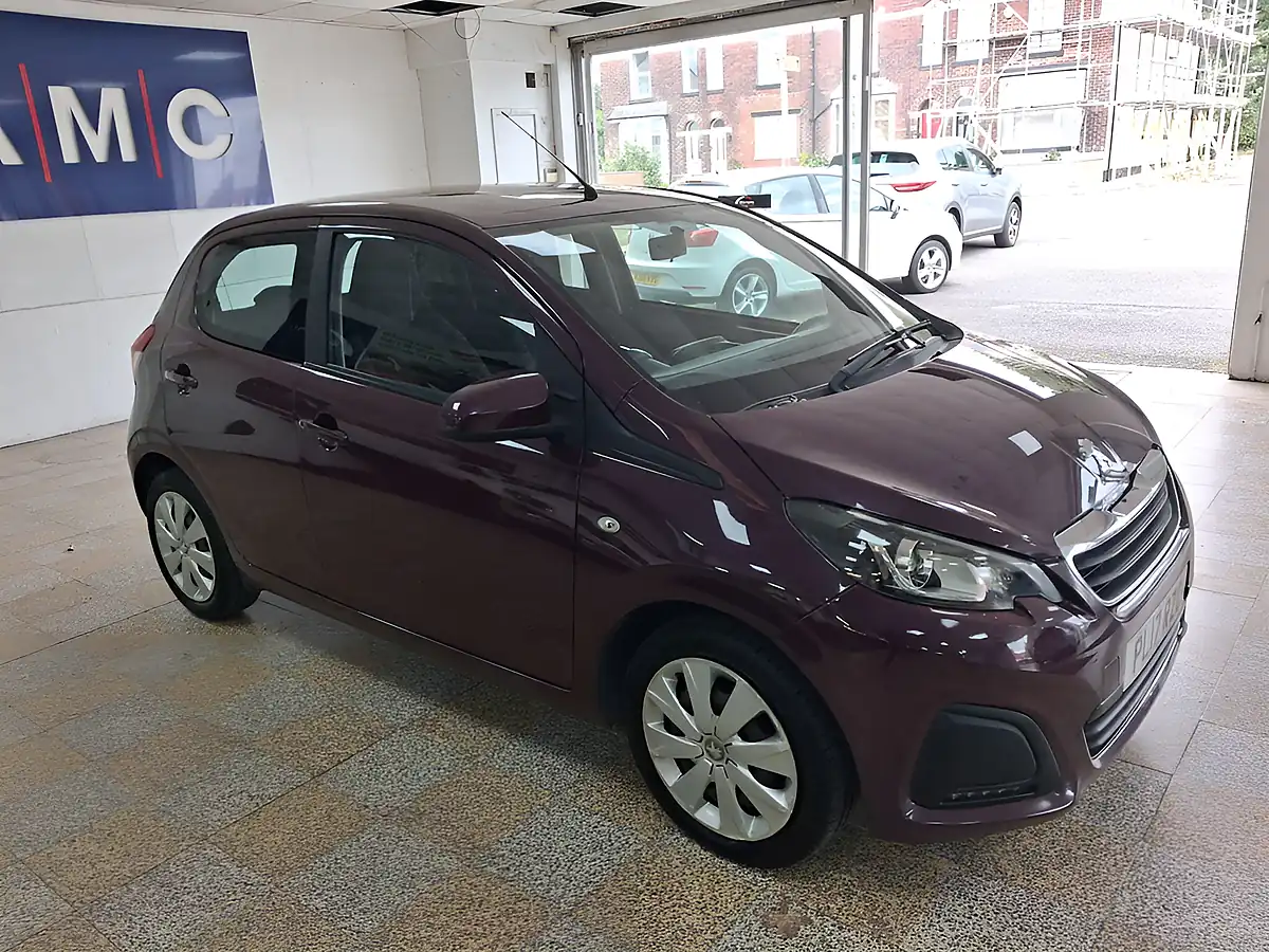 Used 2017 Peugeot 108 Active Purple - Front View