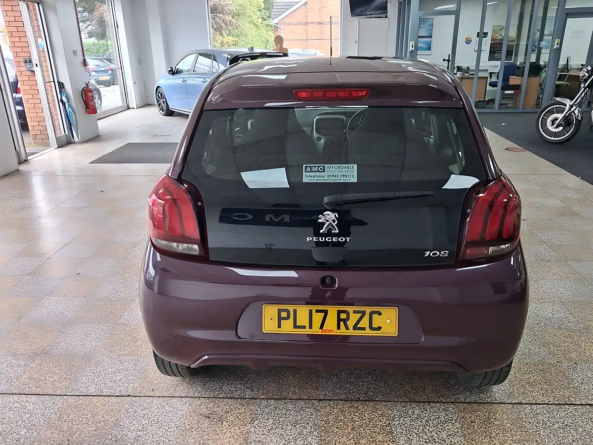 Used 2017 Peugeot 108 Active Purple - Interior and Exterior details 3