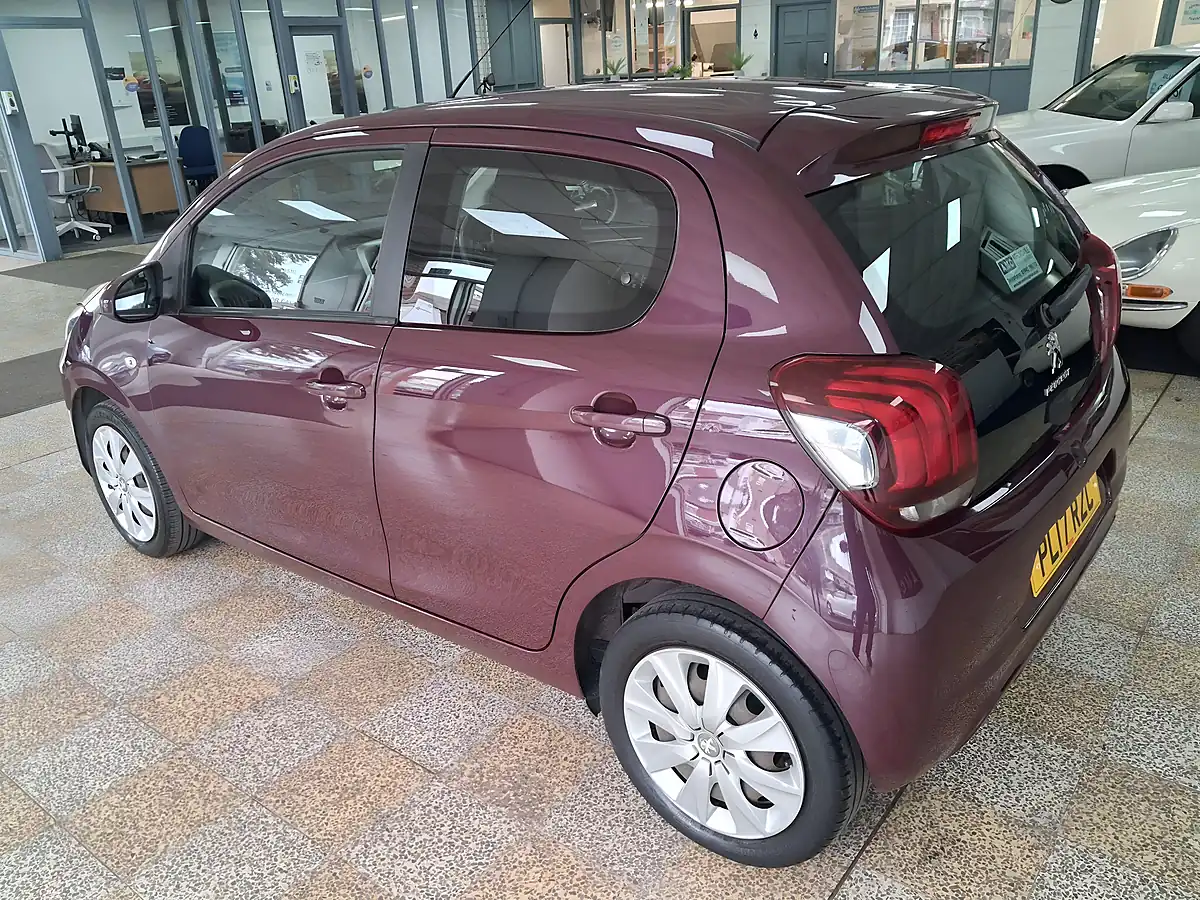 Used 2017 Peugeot 108 Active Purple - Interior and Exterior details 9