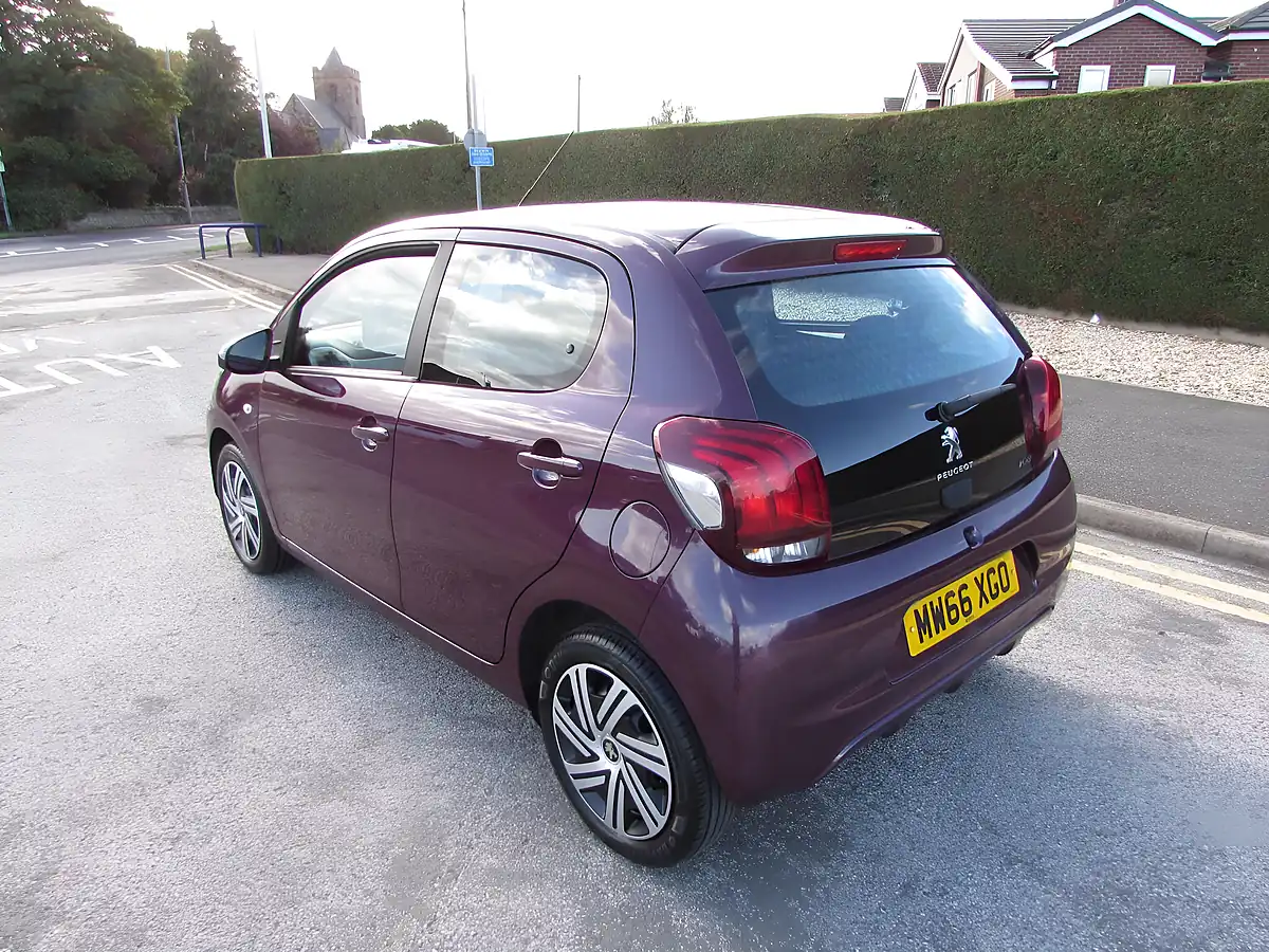 Used 2017 Peugeot 108 Active Purple - Interior and Exterior details 3