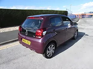 Used 2017 Peugeot 108 Active Purple - Interior and Exterior details 4