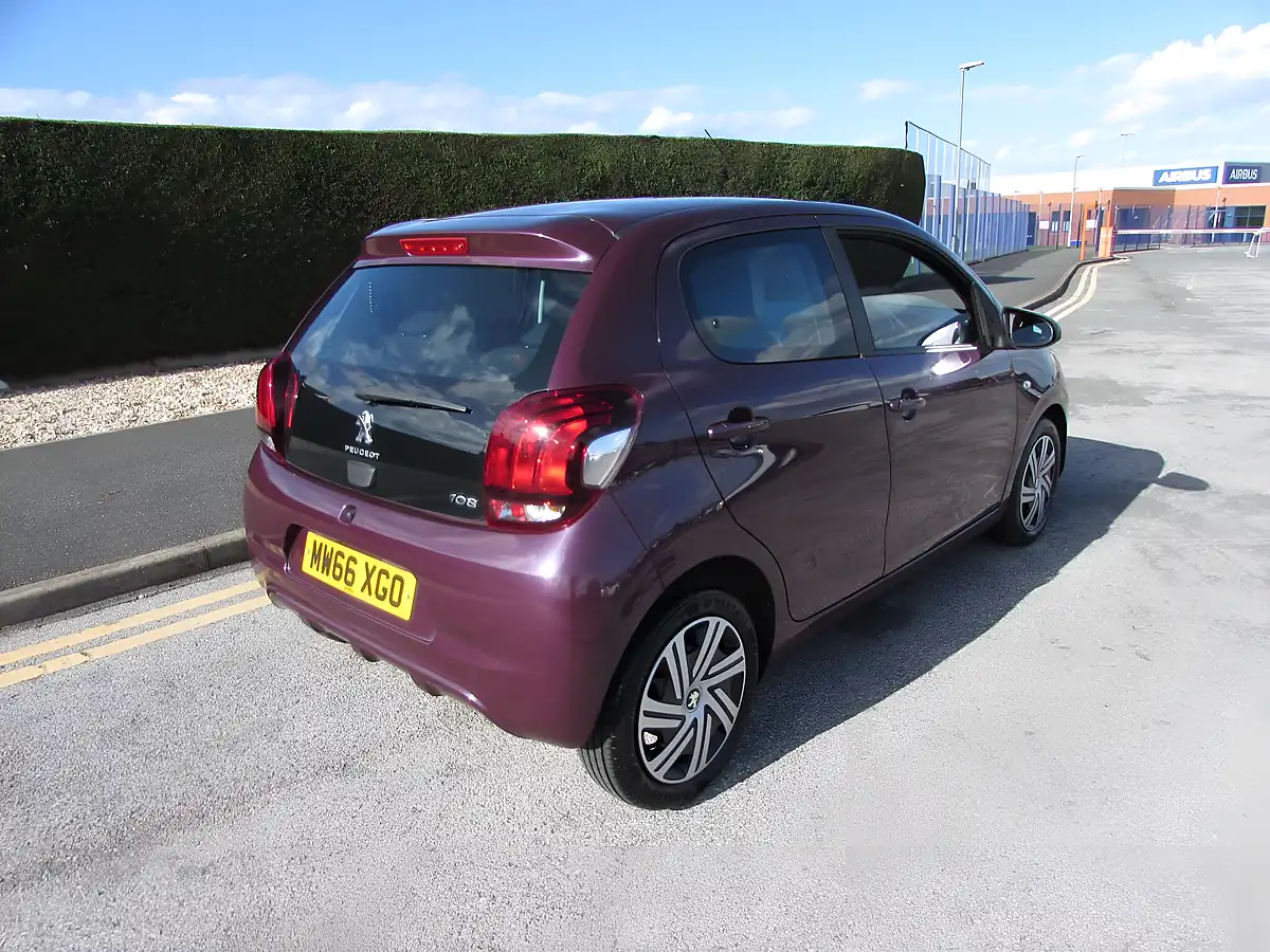 Used 2017 Peugeot 108 Active Purple - Interior and Exterior details 4