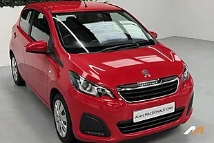Used 2017 Peugeot 108 Active Red - Interior and Exterior details 5