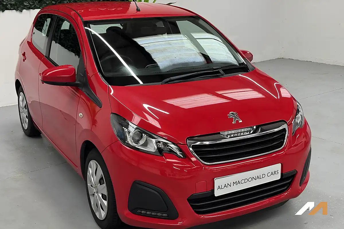 Used 2017 Peugeot 108 Active Red - Interior and Exterior details 5