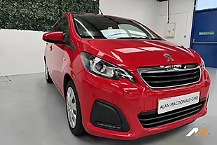 Used 2017 Peugeot 108 Active Red - Interior and Exterior details 9