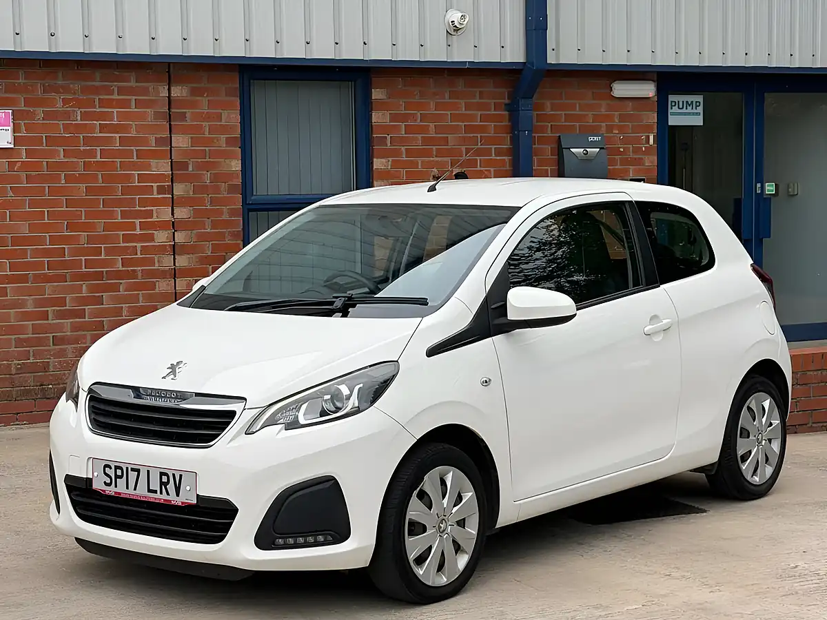 Used 2017 Peugeot 108 Active White - Front View
