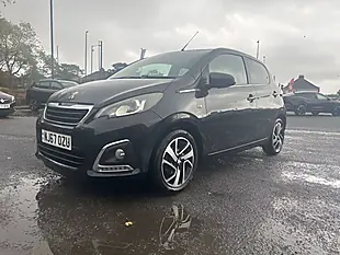 Used 2017 Peugeot 108 Allure Black - Interior and Exterior details 3