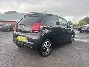 Used 2017 Peugeot 108 Allure Black - Interior and Exterior details 5