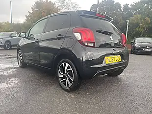 Used 2017 Peugeot 108 Allure Black - Interior and Exterior details 7