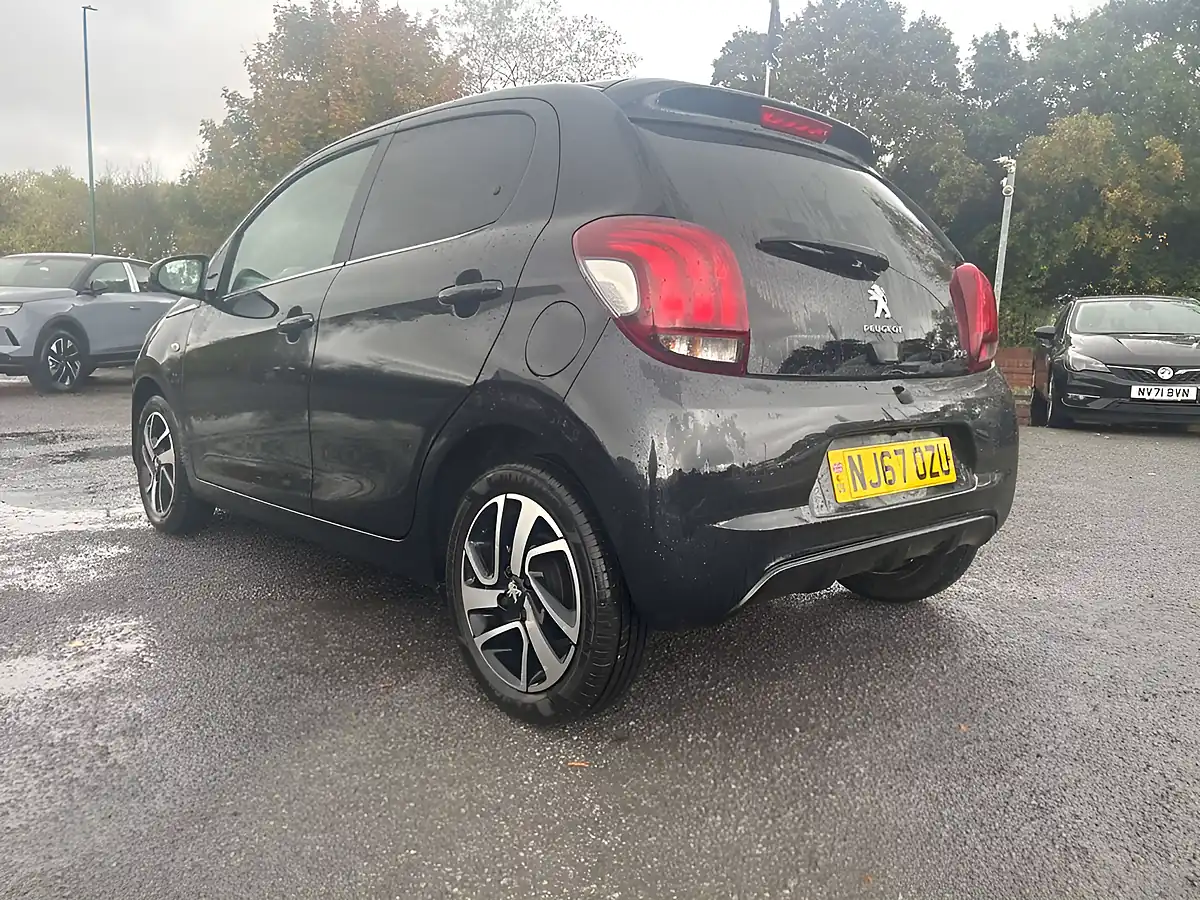 Used 2017 Peugeot 108 Allure Black - Interior and Exterior details 7