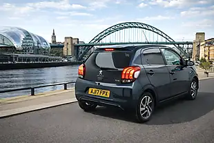 Used 2017 Peugeot 108 Allure Blue - Interior and Exterior details 2