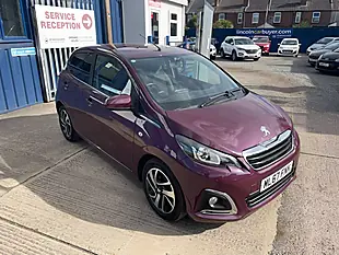 Used 2017 Peugeot 108 Allure Purple - Interior and Exterior details 3