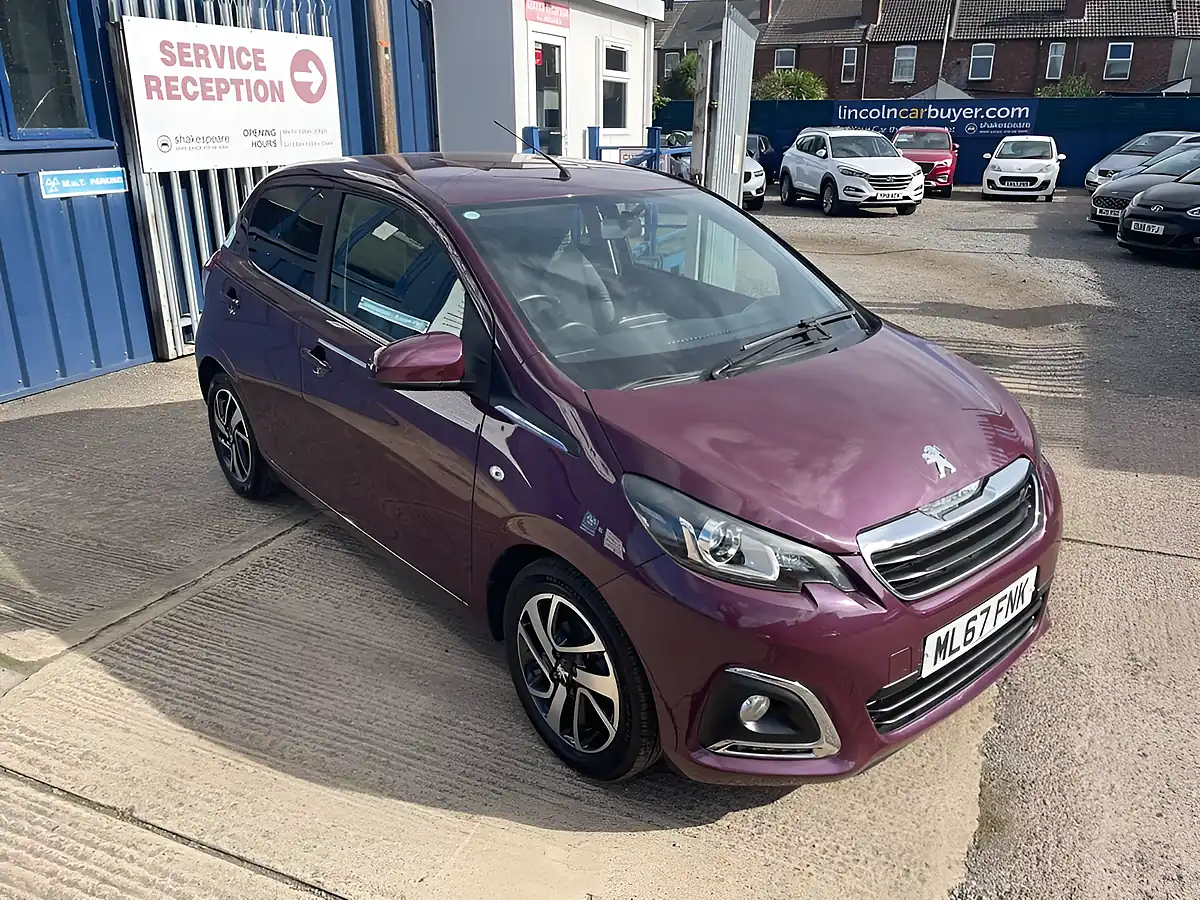Used 2017 Peugeot 108 Allure Purple - Interior and Exterior details 3