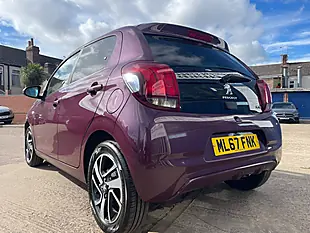 Used 2017 Peugeot 108 Allure Purple - Interior and Exterior details 4