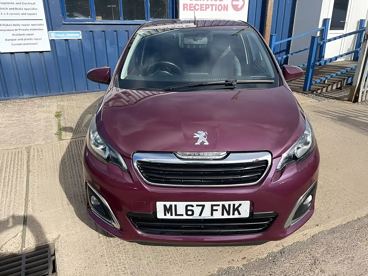 Used 2017 Peugeot 108 Allure Purple - Interior and Exterior details 8
