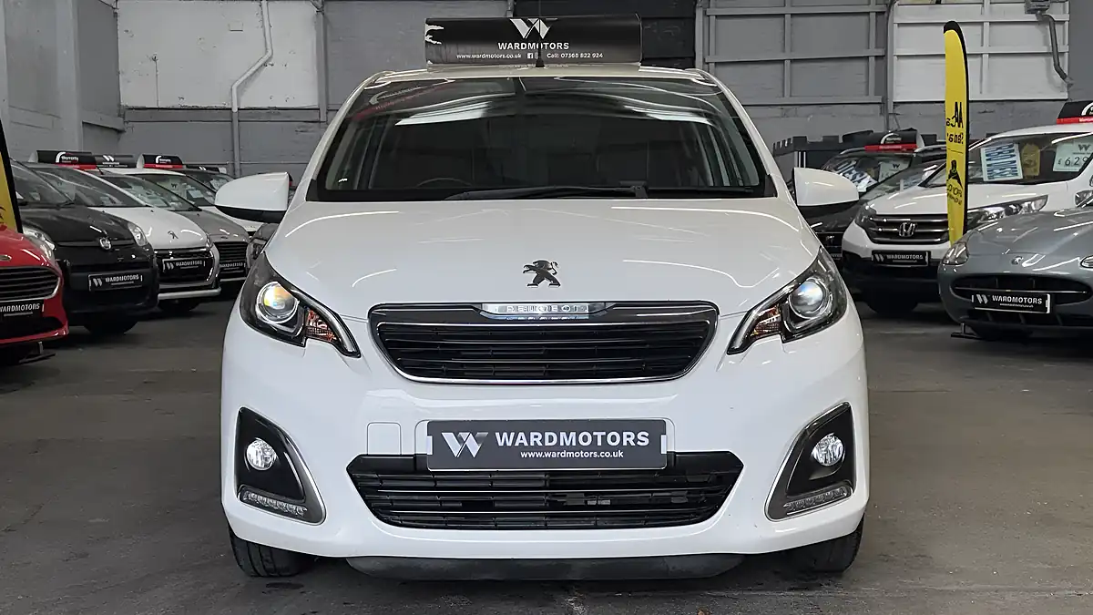 Used 2017 Peugeot 108 Allure White - Interior and Exterior details 3