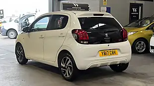 Used 2017 Peugeot 108 Allure White - Interior and Exterior details 7