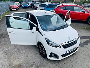 Used 2017 Peugeot 108 Allure White - Interior and Exterior details 13