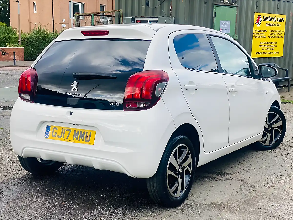 Used 2017 Peugeot 108 Allure White - Interior and Exterior details 7
