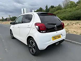 Used 2017 Peugeot 108 GT Line Diamond White - Interior and Exterior details 4