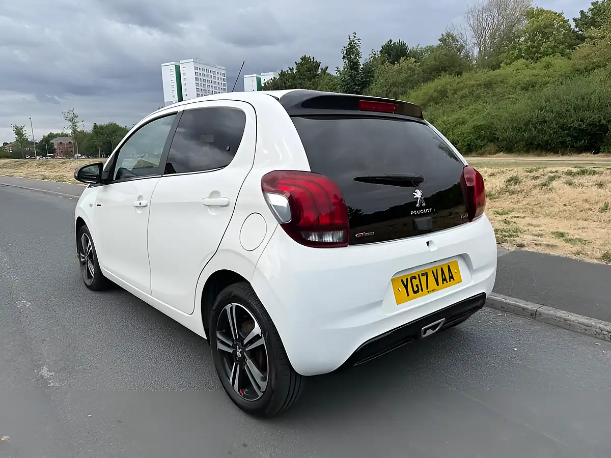 Used 2017 Peugeot 108 GT Line Diamond White - Interior and Exterior details 4