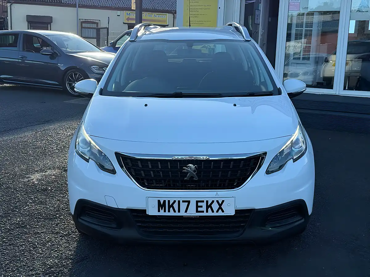 Used 2017 Peugeot 2008 Access (a/C) White - Interior and Exterior details 8