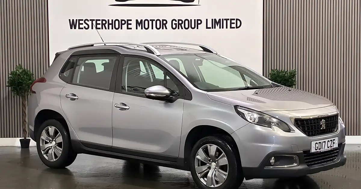 Used 2017 Peugeot 2008 Active Grey - Front View