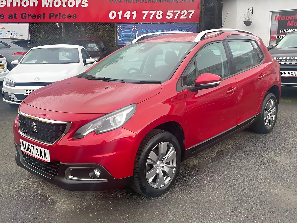 Used 2017 Peugeot 2008 Active Red - Interior and Exterior details 2
