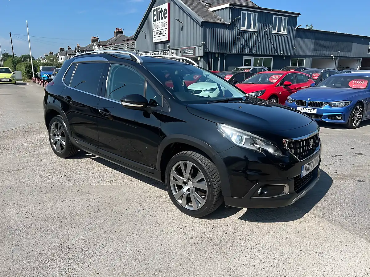 Used 2017 Peugeot 2008 Allure Black - Front View