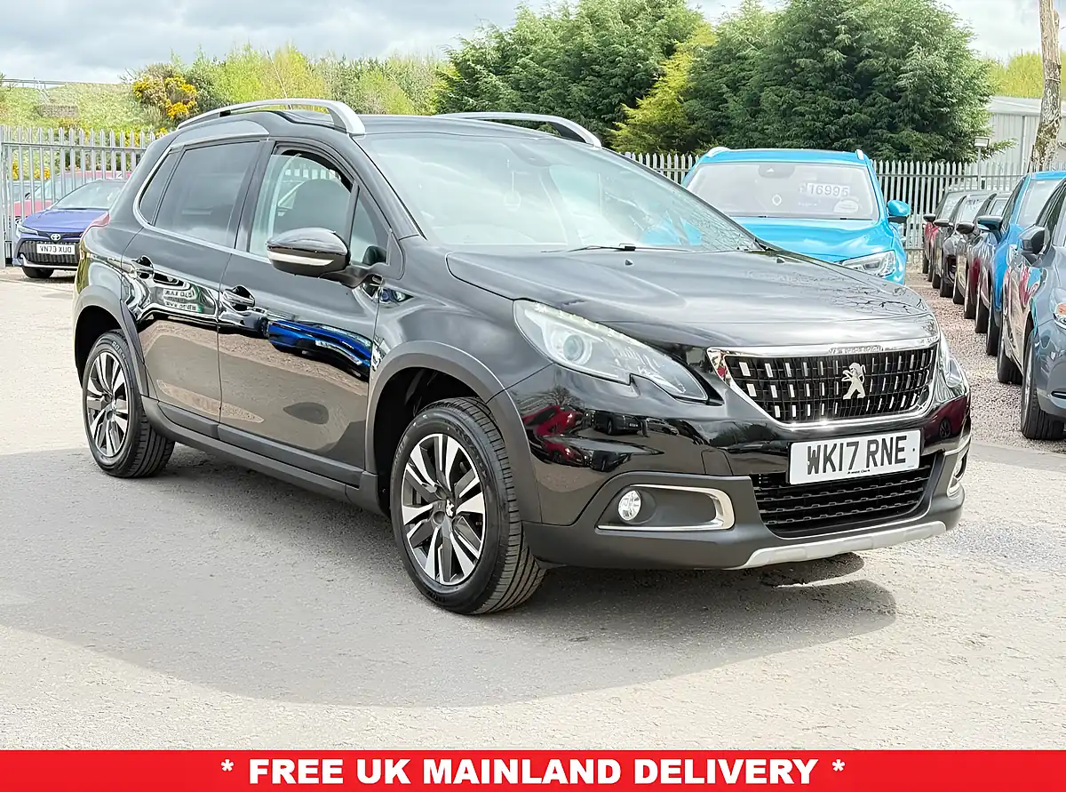 Used 2017 Peugeot 2008 Allure Black - Front View