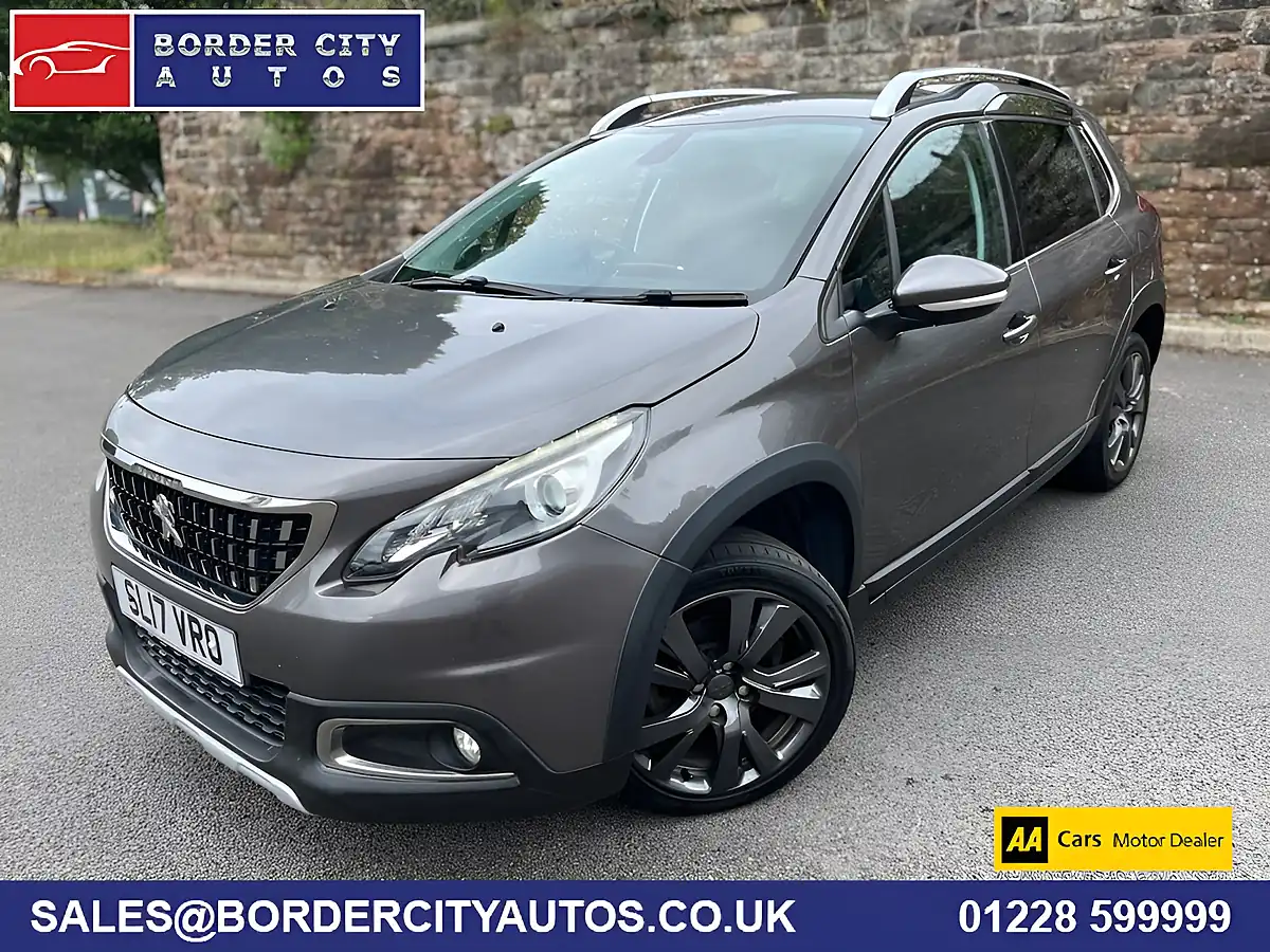 Used 2017 Peugeot 2008 Allure Grey - Front View