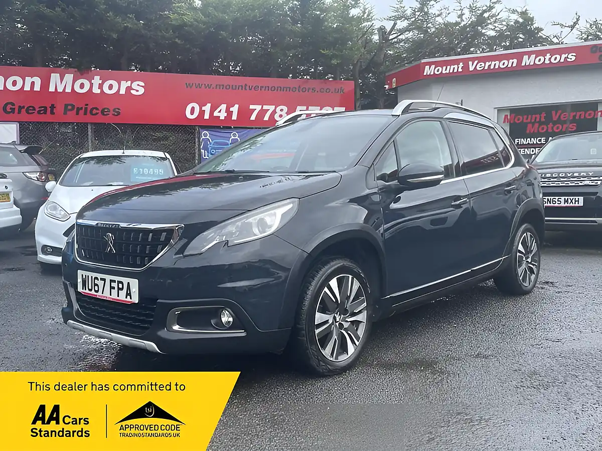 Used 2017 Peugeot 2008 Allure Grey - Front View