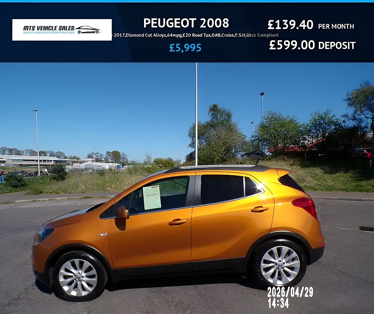 Used 2017 Peugeot 2008 Allure Platinum Grey Metallic - Front View
