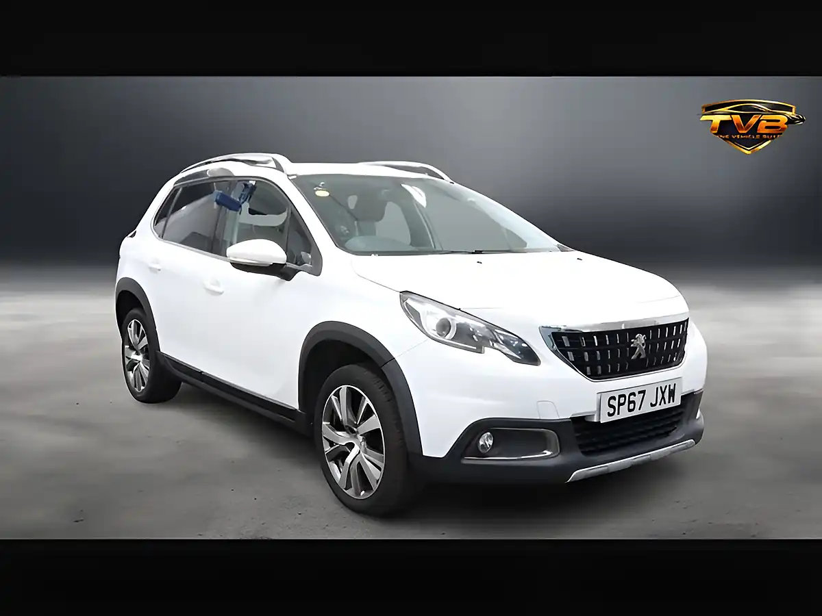 Used 2017 Peugeot 2008 Allure White - Front View