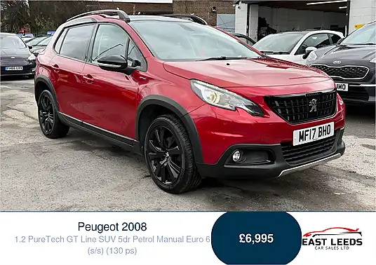 2017 Peugeot 2008 GT Line 1.2 PureTech
