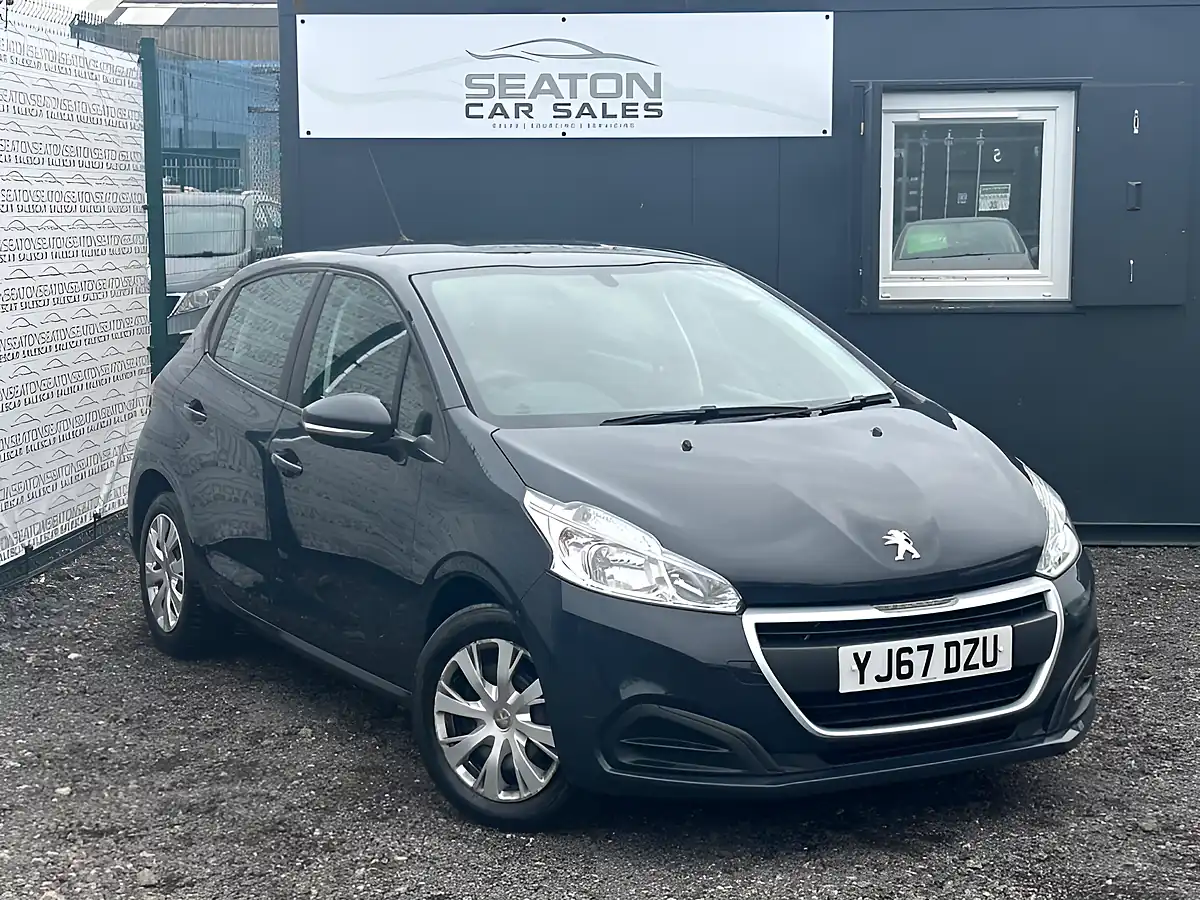 Used 2017 Peugeot 208 Access Grey - Front View