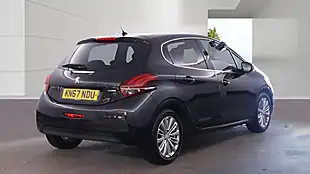 Used 2017 Peugeot 208 Allure Black Black - Interior and Exterior details 4