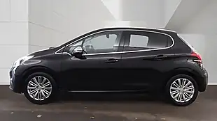 Used 2017 Peugeot 208 Allure Black Black - Interior and Exterior details 9