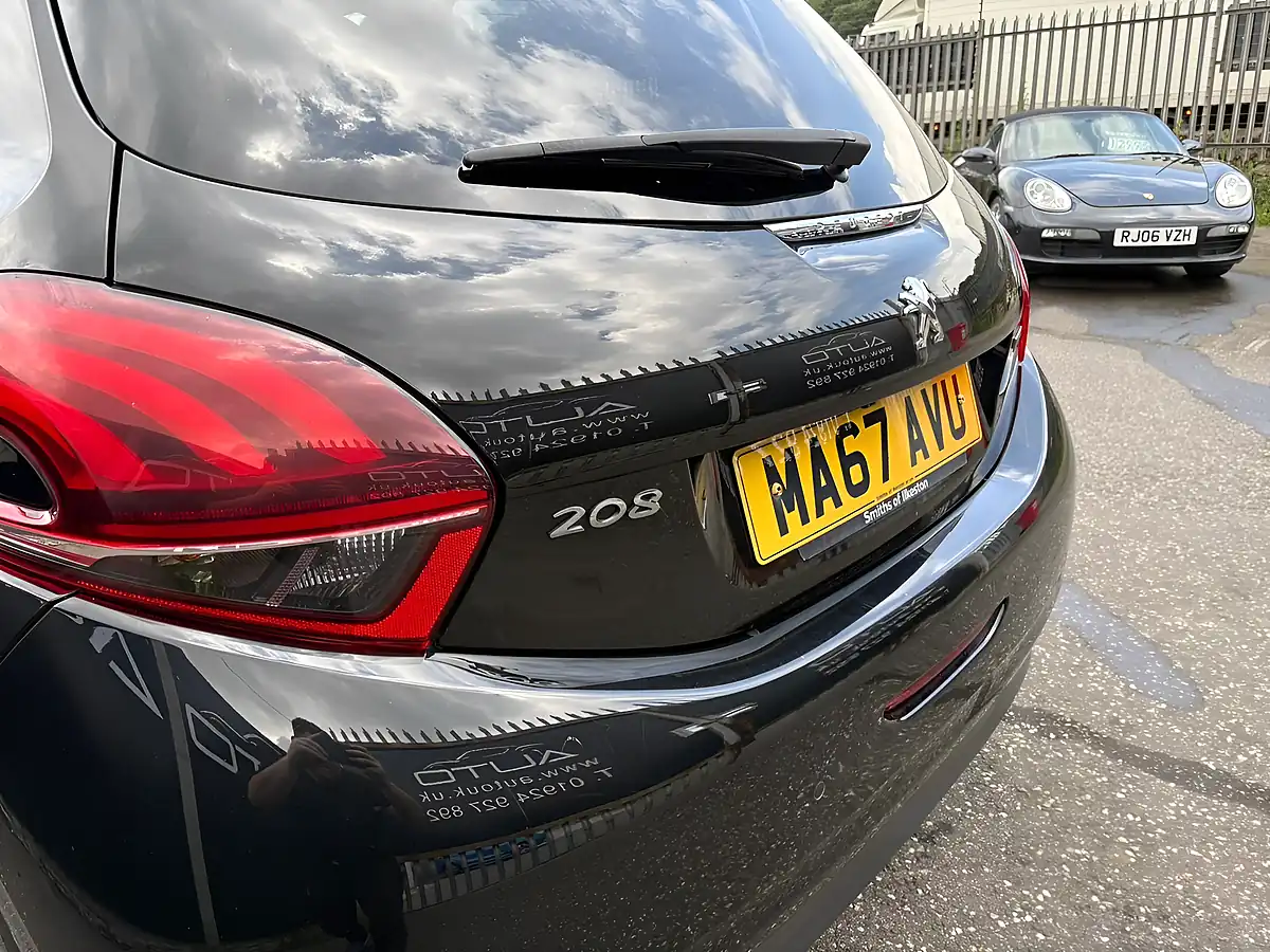 Used 2017 Peugeot 208 Allure Black - Interior and Exterior details 8