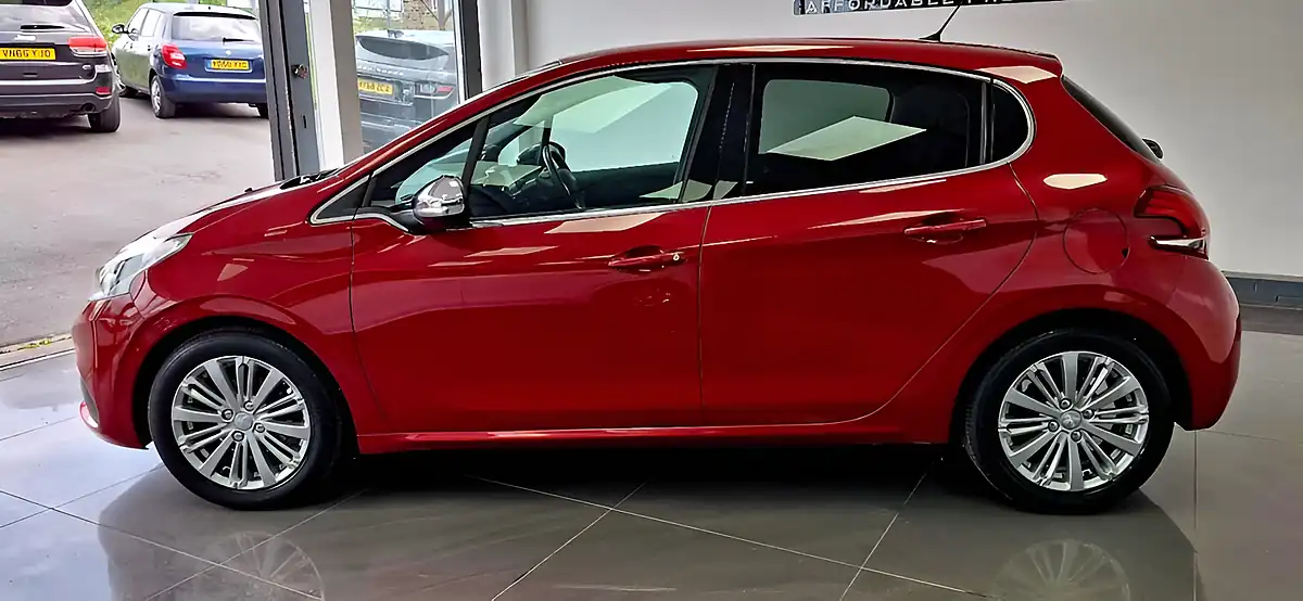 Used 2017 Peugeot 208 Allure Red - Interior and Exterior details 2